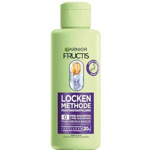 Garnier Vochtopvulende pre-shampoo voor alle soorten krullen, gerevitaliseerd, met hyaluron en shea-vetzuren, veganistisch, zonder siliconen, fructis krulmethode, 1 x 200 ml