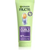 Garnier - Fructis Curls Method - Hydraterende Shampoo - 200 ml - Voor Golvend en Krullend Haar