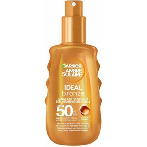 Garnier - Ambre Solaire Ideal Bronze - Beschermende Mist - SPF50+ - 150 ML