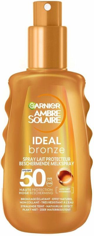 Garnier - Ambre Solaire Ideal Bronze - Beschermende Mist - SPF50+ - 150 ML
