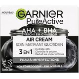 Garnier - PureActive - Dagelijkse Matterende Verzorging - 50 ml - Verrijkt met Niacinamide, AHA en BHA