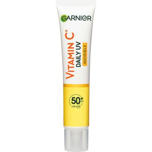 Garnier - Skin Active Vitamin C - Gezichtscrème - Transparant - SPF50+ - 40 ml