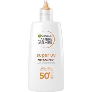 Garnier Ambre Solaire Super UV Lichte Beschermende Fluid tegen Donkere Vlekken met Vitamine C SPF 50+ 40 ml