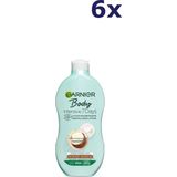 6x Garnier Body Lotion 400ml Intense 7 Days Shea Butter Zeer Droge Huid