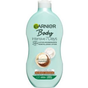 6x Garnier Body Lotion 400ml Intense 7 Days Shea Butter Zeer Droge Huid