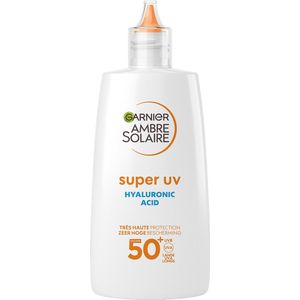 Ambre solaire Fluid hyaluronzuur super UV SPF50+  40 Milliliter