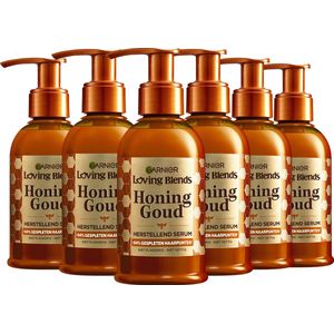 Garnier Loving Blends Honey serum - 6 stuks - voordeelverpakking