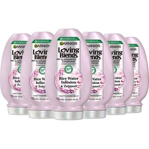 Garnier Loving Blends Rice Water Conditioner - 6x 250 ml