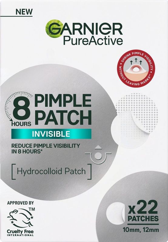 Garnier - Pure Active - Pimple Patch - Transparant - Vegan - 2 Formaten