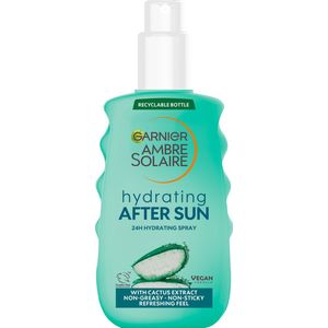 Garnier - Ambre Solaire - Aftersun Spray - Geen Kleur - Verrijkt met Kaktus Extract, 100% Gerecycled Plastic Fles
