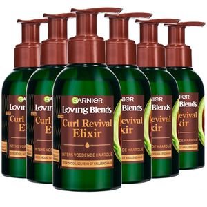 Garnier - Loving Blends Avocado Olie & Shea Boter - Haarolie - 6x 120 ml - Intens Voedend