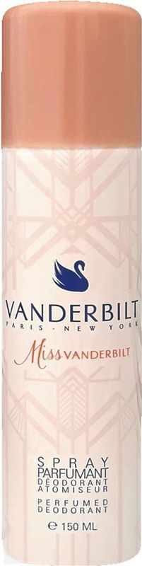 Gloria Vanderbilt - Miss Vanderbilt - Deo Spray - 150 ml - Geparfumeerde Deodorant