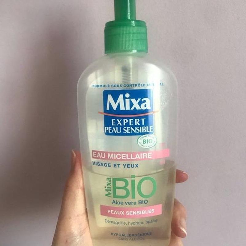 Mixa - Bio Make-up Remover - Reinigingswater - 200 ml - Natuurlijke Ingrediënten