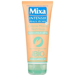 Mixa Organic 48H Nourishing Hand Cream Voor Beschadigde Handen en Nagels 100 ml