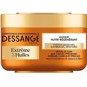 Dessange - Masque Capillaire - Extreme 3 Huiles Nutri régénérant - 250ml