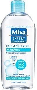 Mixa - Physiological Micellar Water - Gezichtscleanser - Transparant - 400ml