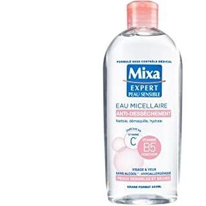 Mixa Micellair water tegen uitdrogen, 400 ml