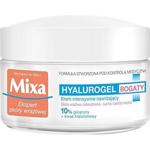 Mixa - Hyalurogel - Gezichtscrème - 50 ml - Hypoallergeen