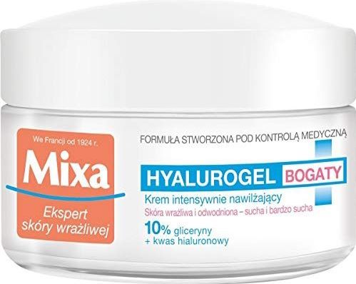 Mixa - Hyalurogel - Gezichtscrème - 50 ml - Hypoallergeen