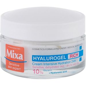 MIXA - Hyalurogel Rich - Dagcrème - 50 ml - Intensief Hydraterend