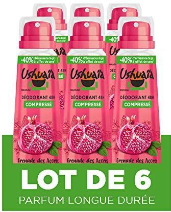 Ushuaïa Compressed deodorant 48 uur granaatappel