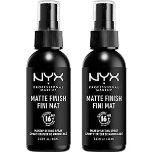 NYX Professional Makeup - Setting Spray - Matte Finish - Verpakking van 2 - 60 ml