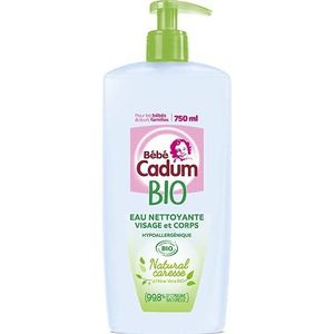 Bébé Cadum - Hypoallergeen Reinigingswater - 750 ml - Biologisch Gecertificeerd