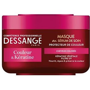 Dessange - Haarmasker - Beschermend - Voor Gekleurd Haar - Met Plantaardige Keratine