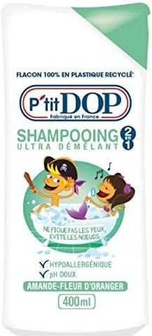 DOP P'tit Dop Ultra ontwarrende shampoo amandel en oranjebloesem