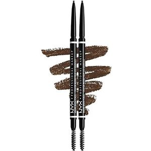 NYX Professional Makeup - Micro Brow Pencil - Ultrafijn Potlood - Brunette - 2 Stuks