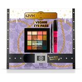 NYX Professional Makeup Limited Edition Xmass 2022 Eye Pass Set kerstset voor Perfecte Uitstraling