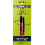 NYX Professional Makeup Oog make-up Wenkbrauwen Cadeauset On the Rise Volume Liftscara Mascara Black 10 ml + Fill & Fluff Eyebrow Pomade Pencil Black 0,2 g