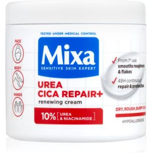 MIXA Urea Cica Repair+ Herstellende Body Crème voor Zeer Droge Huid 400 ml