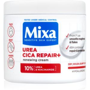 MIXA - Urea Cica Repair+ - Herstellende Body Crème - 400 ml - Voor Zeer Droge Huid