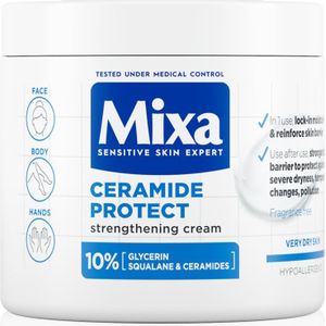 MIXA Ceramide Protect - Herstellende Body Crème - 400 ml - Voor Gevoelige Huid