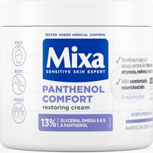 MIXA Panthenol Comfort Herstellende Body Crème voor Droge tot Atopie Huid 400 ml