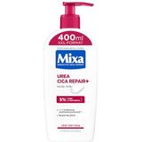 Mixa Urea Cica Body Lotion XXL, met ureum & regenererende panthenol, kalmerende en beschermende lichaamsmelk, voor de droge huid, zeer verdragen, voorkomt huidirritaties tegen Urea Cica Repair+, 400