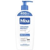 Mixa Huidversterkende crème voor de zeer droge en belaste huid, hydraterend, verzorgende crème ter bescherming van de huidbarrière, Ceramide Protect, 400 ml