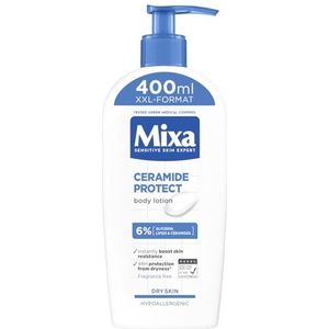 Mixa Ceramide Protect XXL bodylotion met 8% plantaardige glycerine en ceramiden voor de droge huid, zeer verdraagzaam, voorkomt huidirritatie, voor intensieve hydratatie
