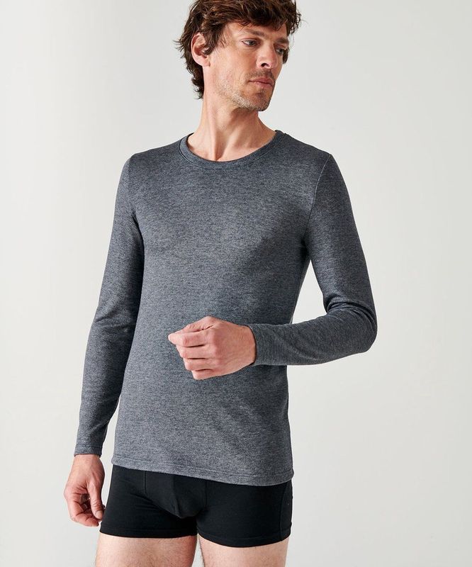 Thermolactyl - Thermoshirt - Wit - 48% Polyester 24% Katoen 24% Modal 4% Polyamide