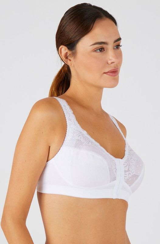 Damart - Beugelloze Beha - Wit - Dames