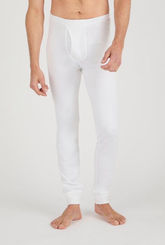 Damart - Thermolactyl - Thermobroek - Wit - 50% Gerecycled Polyester, Medium Warmte