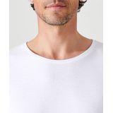 Damart - Klassiek gebreid T-shirt met korte mouwen Thermolactyl - Heren - Wit