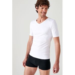 Damart - T-shirt - Wit - Thermolactyl, 50% Gerecycled Polyester, 50% Acryl