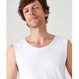 Damart - Thermolactyl - Gebreide Klassieke Tanktop - Heren - Wit