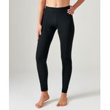 Damart - Lange Fijn Ribgebreide Legging - Dames - Zwart - Thermolactyl
