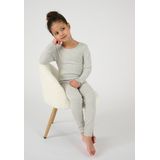 Damart - Klassiek gebreid T-shirt met lange mouwen Thermolactyl - Kinderen - Grijs