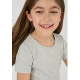 Damart T-shirt Interlock Thermolactyl Grade 3 meisjes - grijs - 2 ans