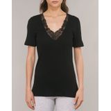 Damart - T-shirt Thermolactyl - Zwart - Gerecycled Polyester/Acryl