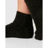 Damart - Halve Sokken - Zwart - Geborsteld Bouclette Thermolactyl